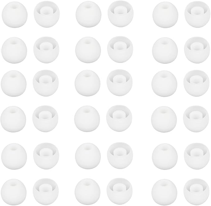 36 Pieces Medium Earbud Tips Soft and Comfortable Ear Bud Replacement Pieces - Image 7