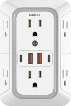 JcBlaon Outlet Extender Surge Protector by JcBlaon