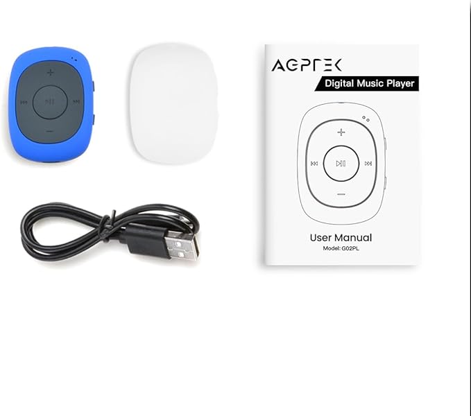AGPTEK 64GB Clip MP3 Player - Image 7
