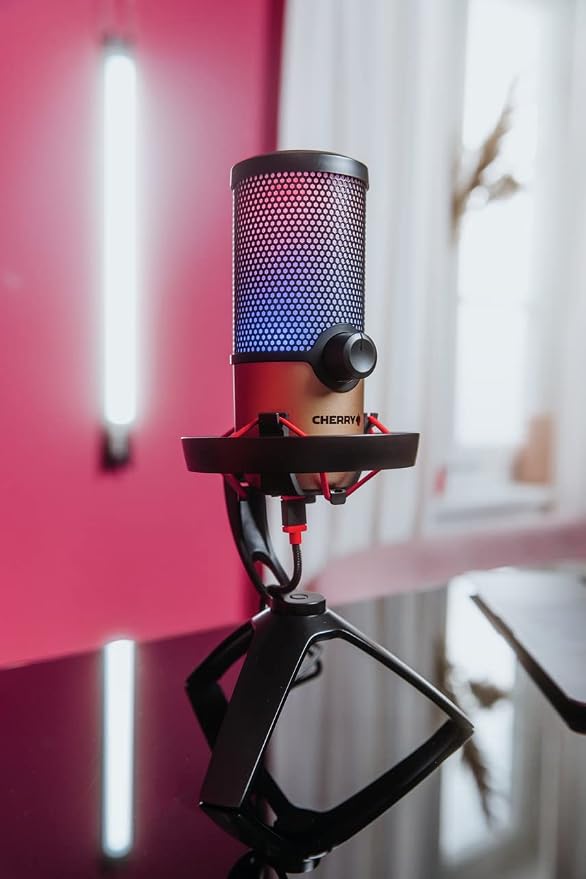 Cherry UM Series 3.0, 6.0 and 9.0 PRO RGB USB Microphone - Image 5