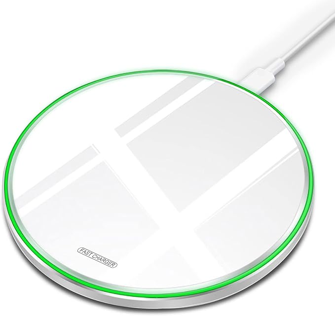 Fast Wireless Charger, 20W Max Wireless Charging Pad Compatible by WirelessCharger