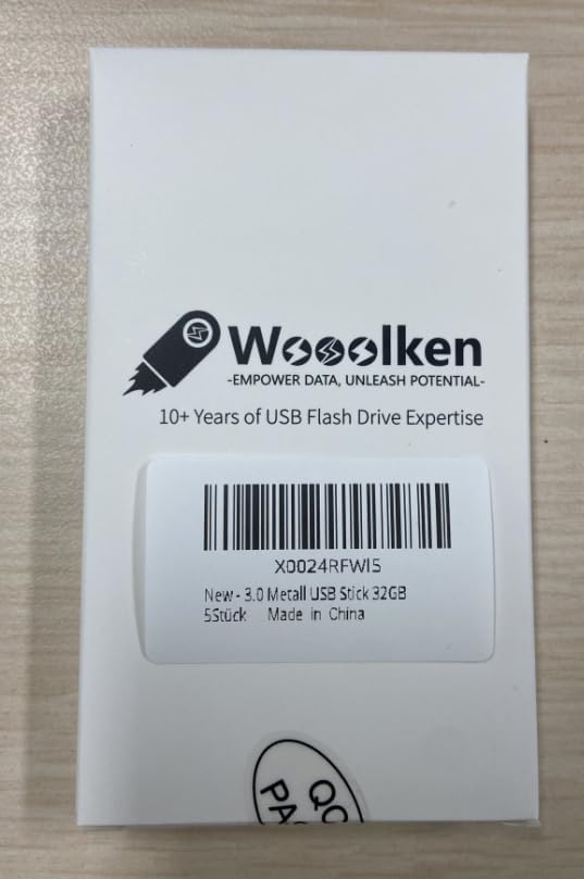 USB 3.0 Flash Drive 32GB 5 Pack, Wooolken High Speed USB 3.0 Thumb Drives Sleek - Image 8