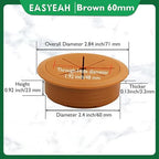 2 Pcs Desk Grommet 2-3/8" / 60 mm, Desk Hole Cover - Image 9