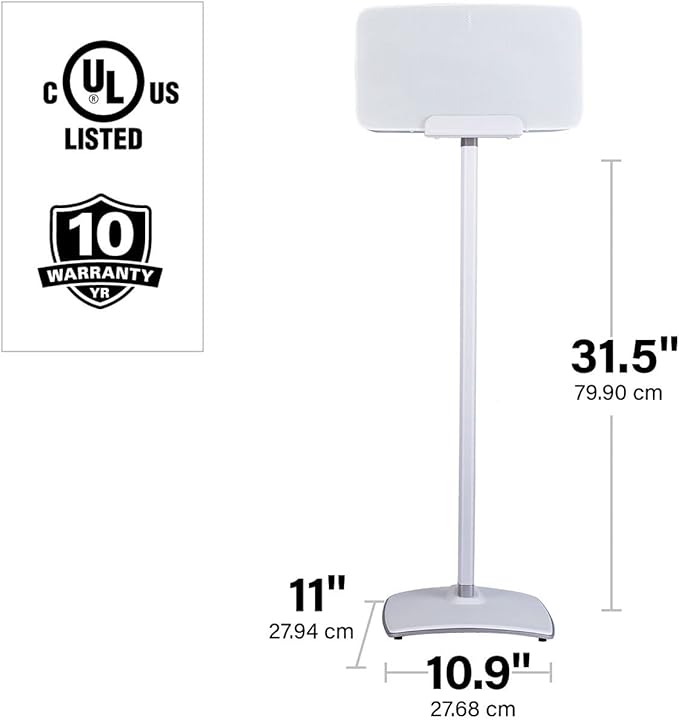 SANUS Wireless Speaker Stand for Sonos Five and Sonos Play:5 - Image 5