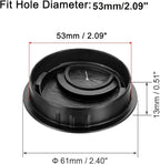 uxcell Cable Hole Cover, 2.1Inch/53.5mm Zinc Alloy Desk Wire Cord Cable - Image 2