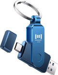 MOSDART 512GB Dual USB C Flash Drive, Speed Up to 150MB/S Type C 3.1 Thumb Drive by MOSDART