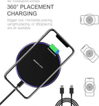 20W Fast Wireless Charger Pad, Wireless Phone Charging Station Compatible - Image 4