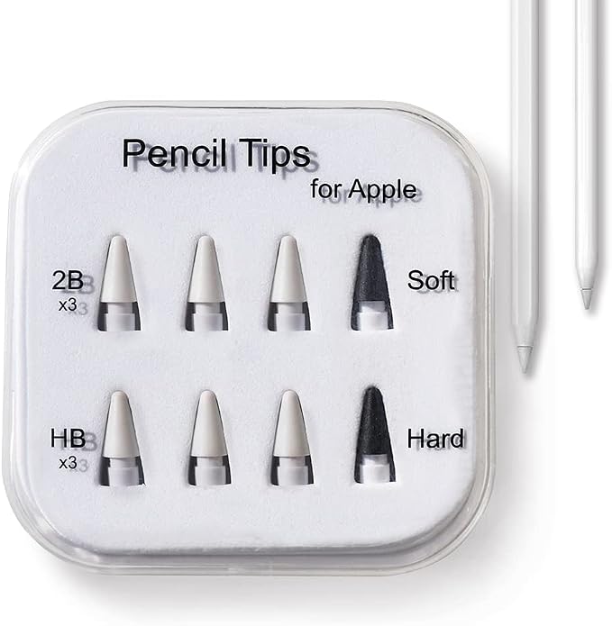 Pencil Tips Soft Wear-Resistant Damping Pen Tip by Leideli