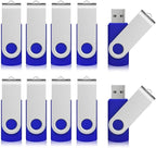 Aiibe 8 GB Flash Drive 10 Pack USB Flash Drives 8G USB 2.0 Memory Stick Thumb by Aiibe