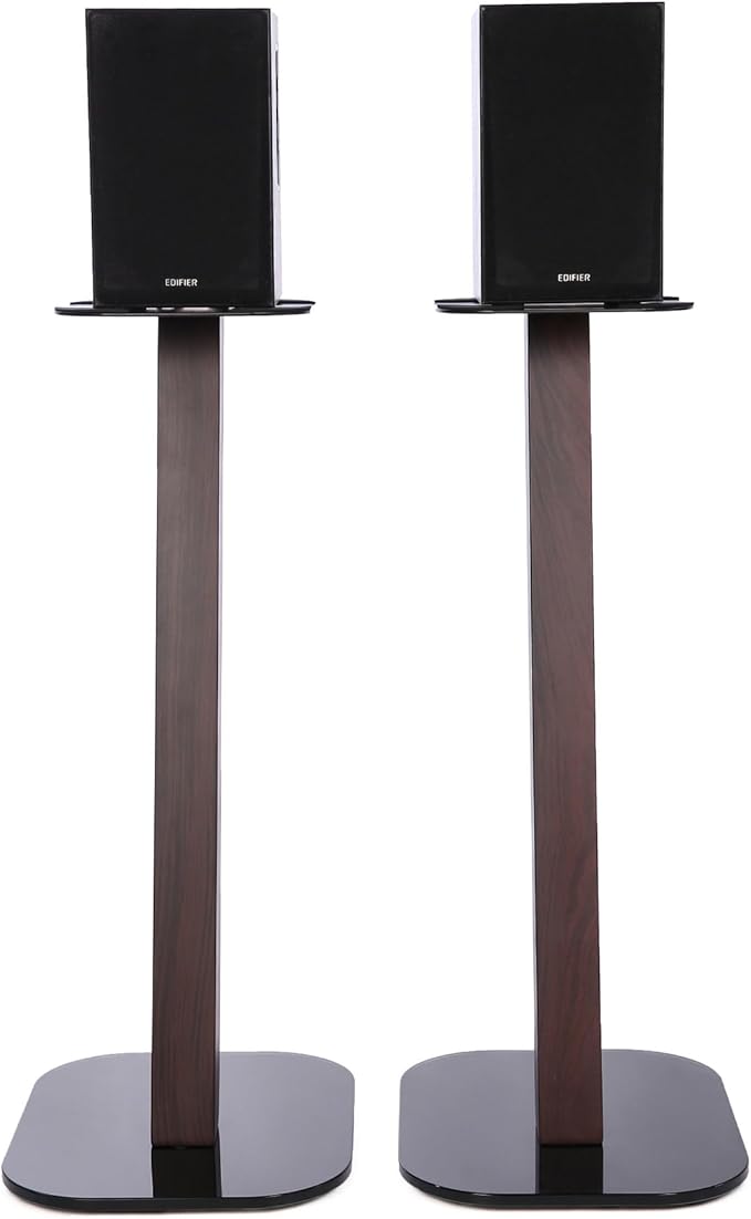 EXIMUS One Pair Fixed Height Universal Speaker Floor Stands - Image 2