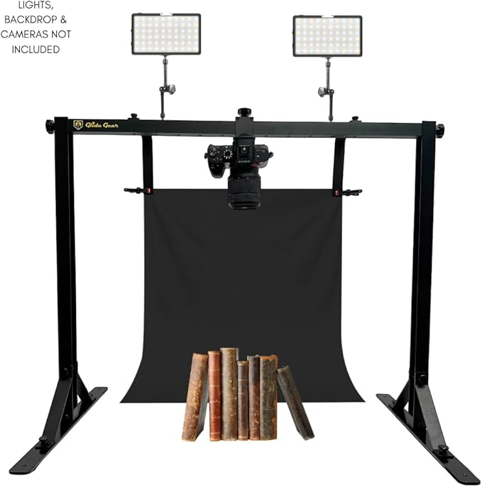 Glide Gear OH100 Professional Metal Overhead Table Top Mount Stand Photography - Image 2