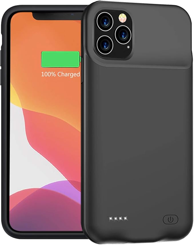 Battery Case for iPhone 11 Pro Max, 10000mAh Ultra Thin Portable Protective by YINGYKJ