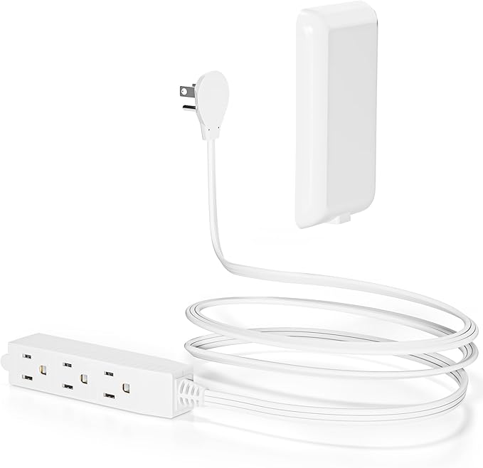 Flat Plug Power Strip 3FT by MaxwelManufacturing
