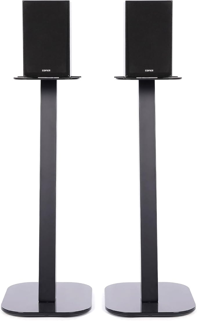 EXIMUS One Pair Fixed Height Universal Speaker Floor Stands - Image 2