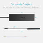 Anker 4-Port USB 3.0 Hub, Ultra-Slim Data USB Hub - Image 6