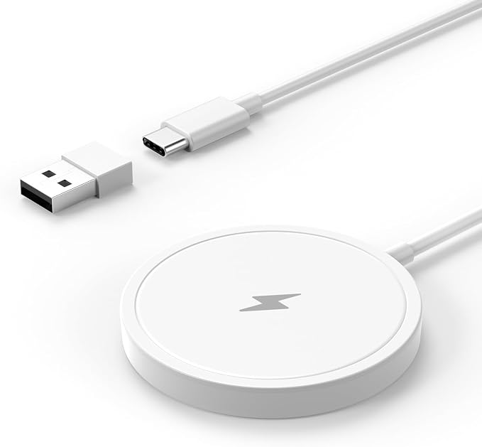 Magnetic Wireless Charger for iPhone 15W Wireless Charger Fast Mag Safe by PINRUIGE