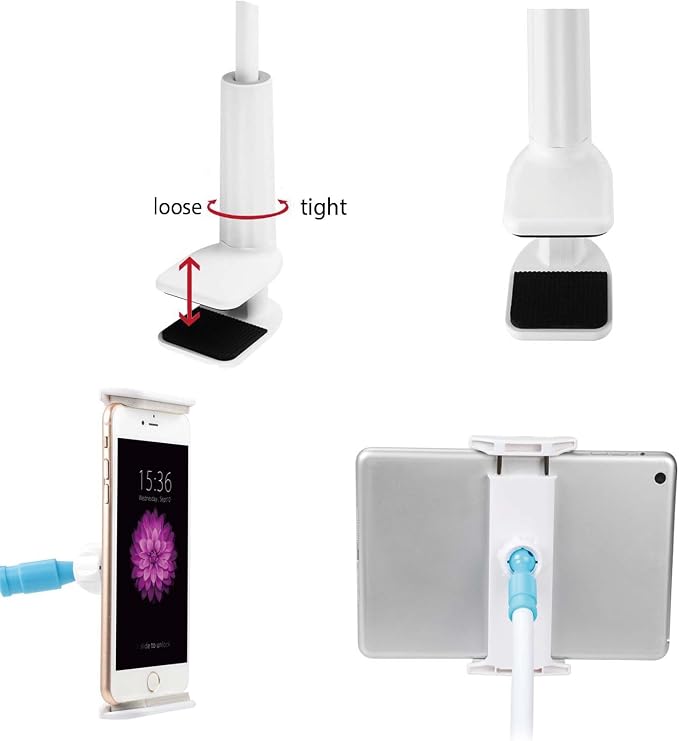 Phone Holder, gooseneck Phone Holder, 360° Rotate Support Rod One-Hand - Image 3