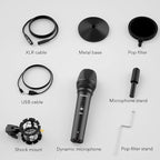 MAONO USB/XLR Podcast Dynamic Microphone, Studio Mic Kit - Image 9