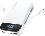 Portable Charger 32000mAh, 22.5W QC 3.0 PD 20W Smart LED Display Fast Charging by BLJIB