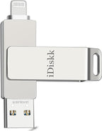 【App-le Certified 1T B】 iDiskk Photo Storage iPhone Flash Drive Photo Stick by iDiskkDirect