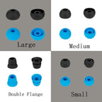 Silicone Ear Tips Earbuds Replacement Tips Compatible - Image 3