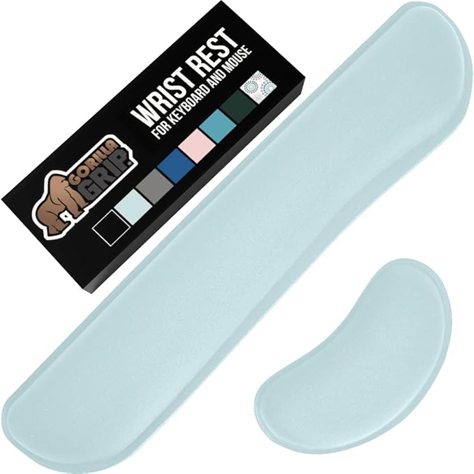 GORILLA GRIP Silky Gel Memory Foam Wrist Rest by GorillaGrip