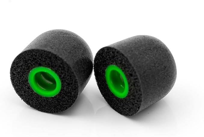 Linsoul Tripowin TP45 Spiral Groove Memory Foam Eartips, 2 Pairs in Ear Monitor - Image 2