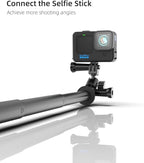 Aluminum 360 Degree Rotation Camera Mount, Metal Bracket Adapter Compatible - Image 4