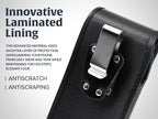 Turtleback Belt Clip for iPhone 16 Pro Max, 15 Pro Max, 14 Pro Max -Large- Fits - Image 8
