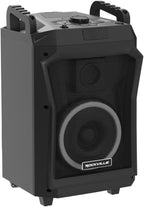 Rockville ROCKNGO 800 10" Portable Bluetooth Speaker, LED Lights, Mic Priority - Image 4