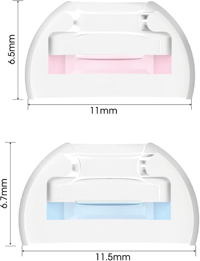 SpinFit CP1025-M/S- Medical Grade Silicone Patented Ear Tips, Secure Fit and - Image 2