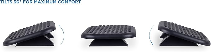 Mount-It! Ergonomic Foot Rest Under Desk | Adjustable Tilt Footrest - Image 5