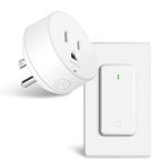 Remote Switch Outlet, Wireless On/Off Light Switches Wall Mounted, TUV List by greencycle