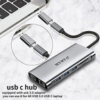 USB C Docking Station, 12 in 1 Displaylink USB 3.0 to USB-C Dock Dual Monitor - Image 3