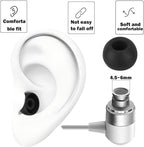 Earbud Tips - 9 Pairs, Compatible - Black - Image 4