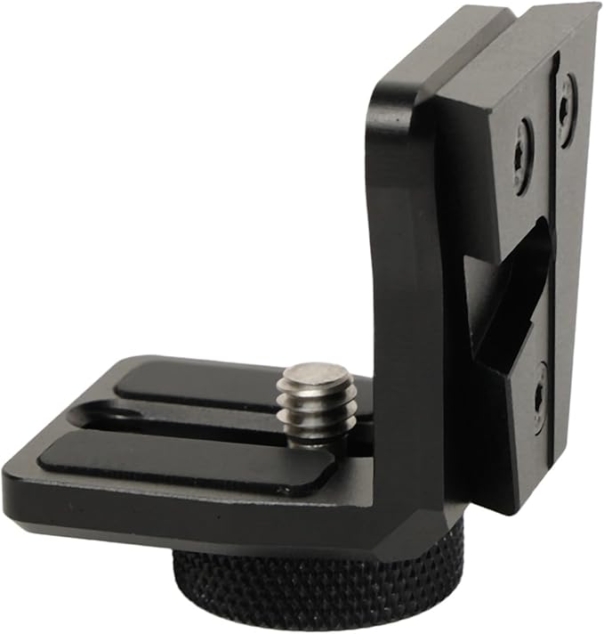1/4 to V-Lock Vertical Mounting Bracket, L-Shaped Adapter by HangTonConnect