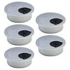 5 Pcs Desk Grommet 2" / 50 mm, Desk Cord Hole Cover, Cable Grommet ABS Plastic by EASYEAH