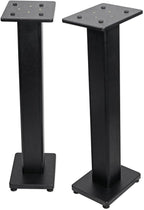 Rockville Pair RHT28 28 Inch Bookshelf Speaker Stands, 60 lbs Capacity - Image 4