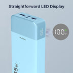 J2651 Portable Charger, 35W 20000mAh USB C in & Out Power Bank, Battery Pack - Image 6