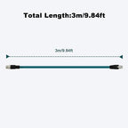 Alvin's Cables M12 8 Pin Male to RJ45 Shielded Ethernet Cable M12 X Coded 8 - Image 8