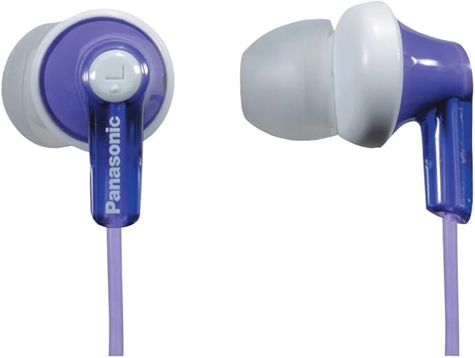 Panasonic ErgoFit Wired Earbuds, 3.5mm Jack In-Ear Headphones Wired by Panasonic