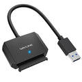 WAVLINK SATA to USB Type-A Hard Drive Cable, 5Gbps USB3.0 to Sata Cable Support by WAVLINK%C2%AE