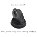 HAHIYO 2Pcs 2.4Inch/60mm Black Zinc Alloy Desk Grommet Wire Grommet Cable - Image 4