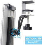Under Cabinet Tablet Mount Holder, woleyi Kitchen iPad Mount Holder, Desk - Image 5