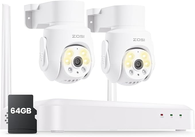 ZOSI 8 Channel 3K Wi-Fi 6 Security Camera System by ZOSI