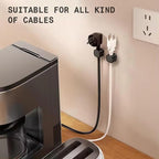 Generic 6 Pack Magnetic Cord Holder, Adhesive Wire Organizer, Under Desk Cable - Image 4