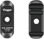 HDMI/SDI/USB-A/USB-C/Type-C Cable Clamp, Support 2~6 mm Diameter Cable by FUGASUN