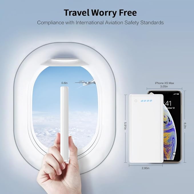 Portable Charger Power Bank 26800mah, Ultra-High Capacity Safer External Cell - Image 3