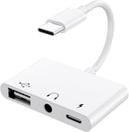 USB C to 3.5mm Jack Headphone Adapter by FEINODIiPhoneAdapter