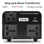 Yinleader 800W Voltage Converter Step Up 110V-120V to 220V-240V & Step Down - Image 8